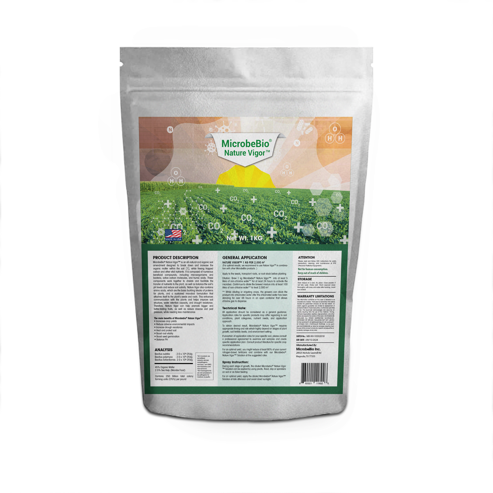 MICROBEBIO NATURE VIGOR