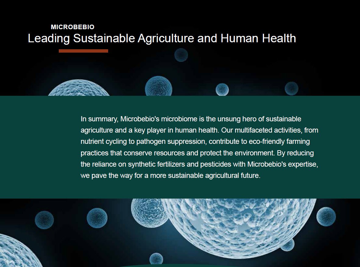 A Silent Hero for Sustainable Agriculture and Human Health 8