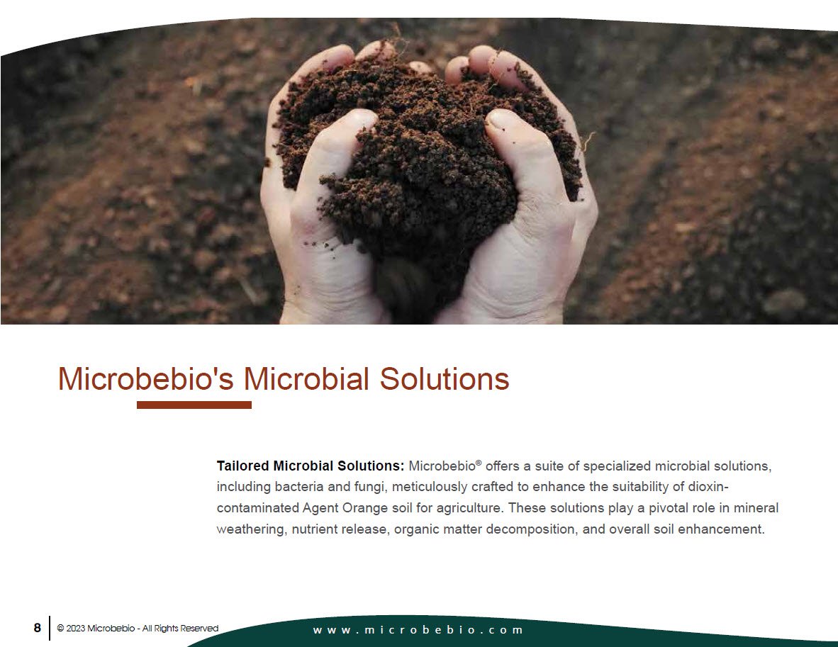 Revolutionizing Agriculture and SToxic Agent Orange soil Remediation 7